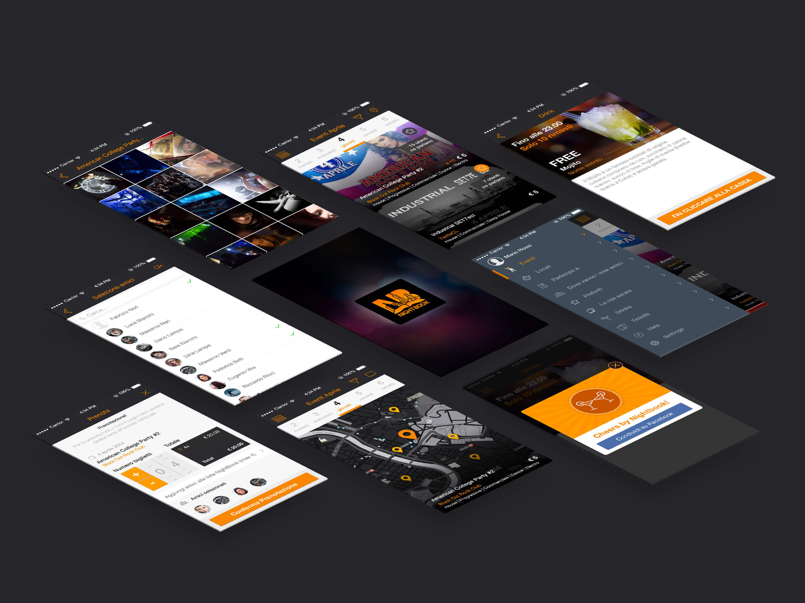 nightbook-app_screens